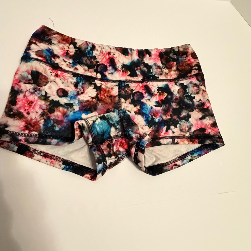 Fleo Multicolor Floral Athletic Shorts / Gym / Cross Fit